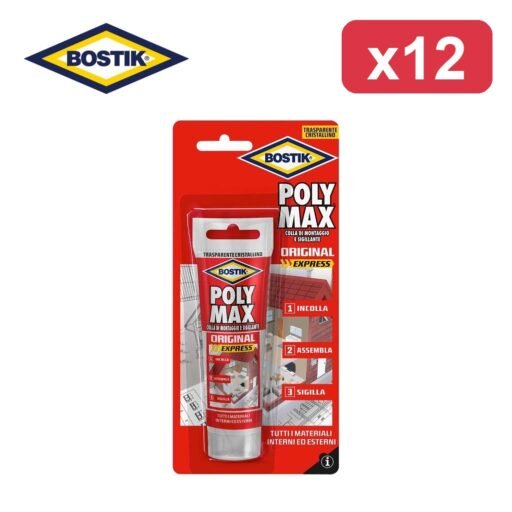 BOSTIK POLIMAX 75GR TRASPARENTE BL1