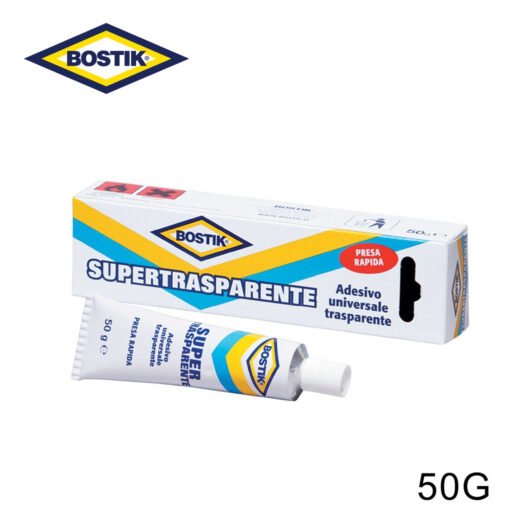 Supertrasparente 50Gr Adesivo Bostik Art.6315229 Pz1