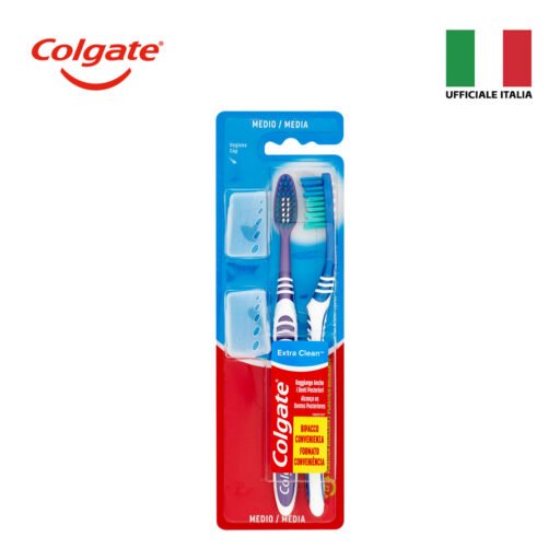 Colgate Spazzolino Extra Clean 2Pz Art.61010426