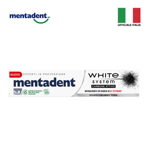 Mentadent 75Ml White System Carbone Art.753101