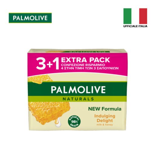Palmolive Sapone 90G X 4Pz Latte Miele Art.61035657