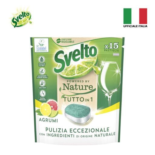 Svelto Tabs 15Pz Tutto In 1 Agrumi Art.64382728