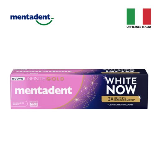 Mentadent 75Ml White Now Infinite Gold Art.1311253