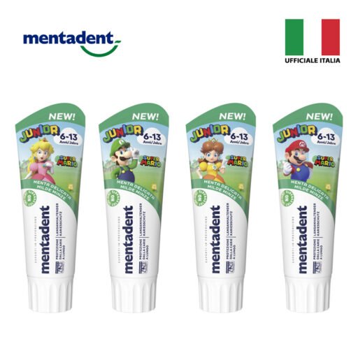 Mentadent 75Ml 7-13 Anni Super Mario Art.1501524