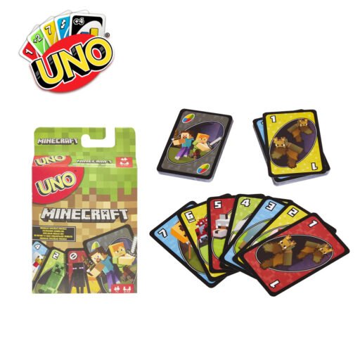 Carte Da Gioco Mattel Uno Minecraft Art.300276 Pz1