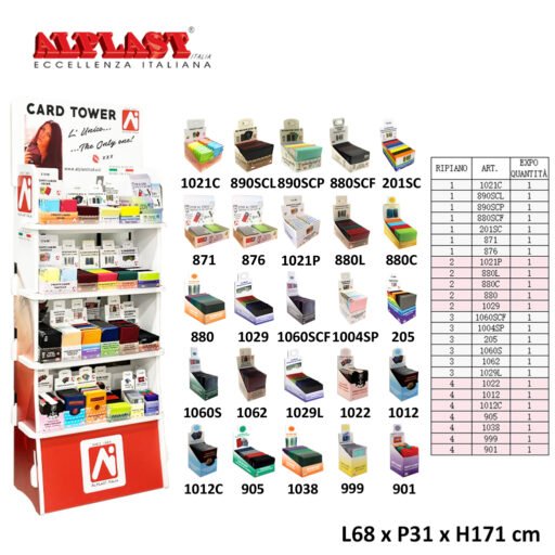 Art.Tem23 Alplast Expo Porta Documenti 25Pz