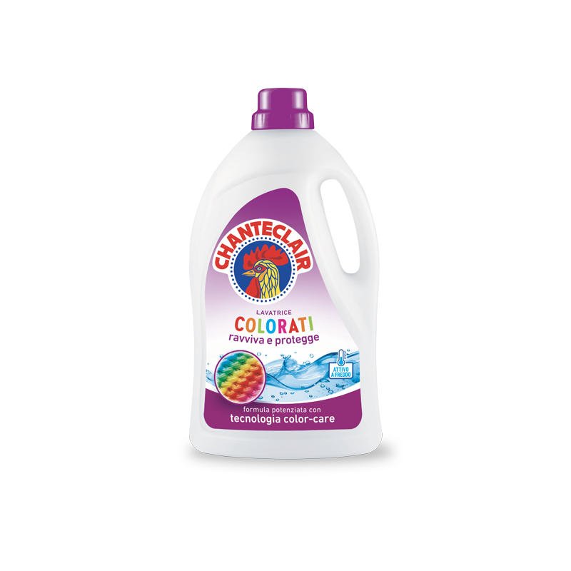 Chanteclair detersivo lavatrice Colorati attivo a freddo 1260 ml cartone da 8 flaconi
