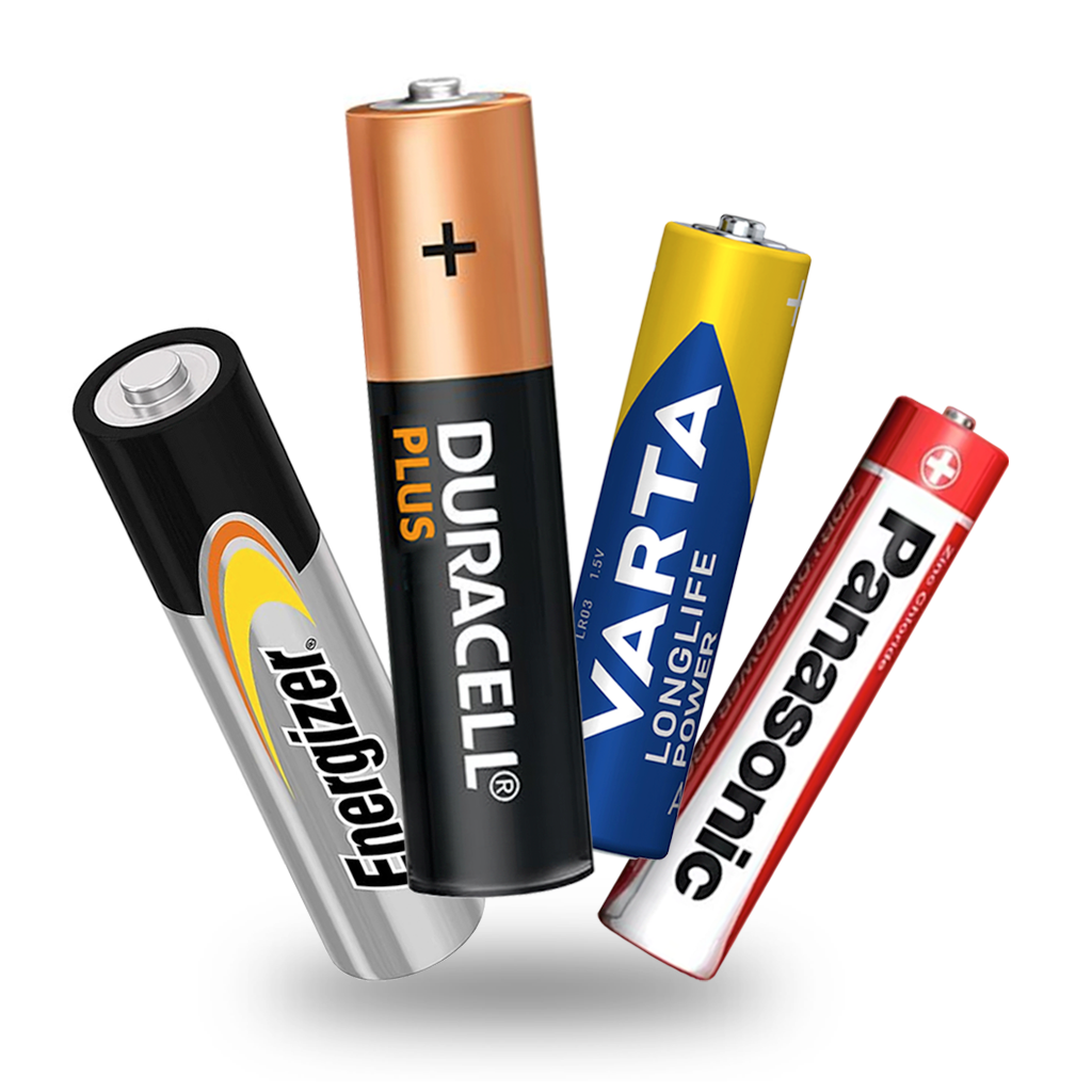 Batterie ministilo AAA Duracell Varta Panasonic
