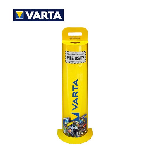 Contenitore Plastica Per Raccolta Differenziata Di Pile Usate Varta Art.Puv Bl1