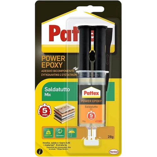 Saldatutto Mix 28Gr Siringa Art.2937283 2751315 Pattex Bl1 - immagine 5