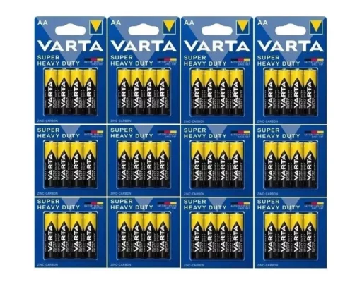 Batteria stilo AA VARTA Super Heavy Duty 1,5V R6 zinco-carbone dettaglio
